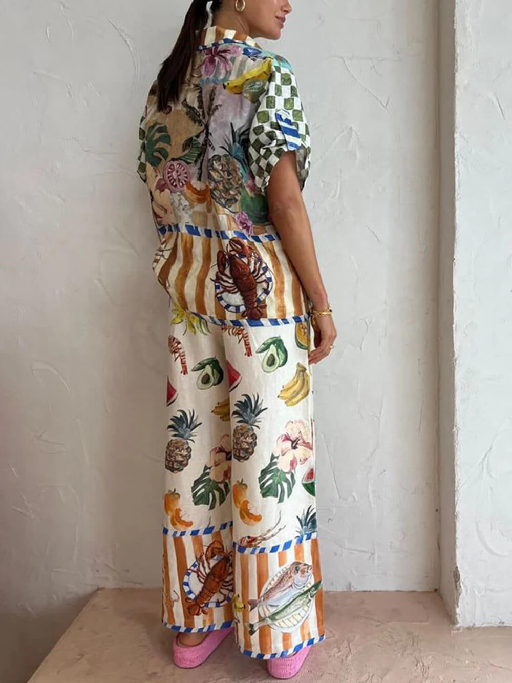 FRUIT | CONJUNTO DOS PIEZAS ESTAMPADO FRUTAS