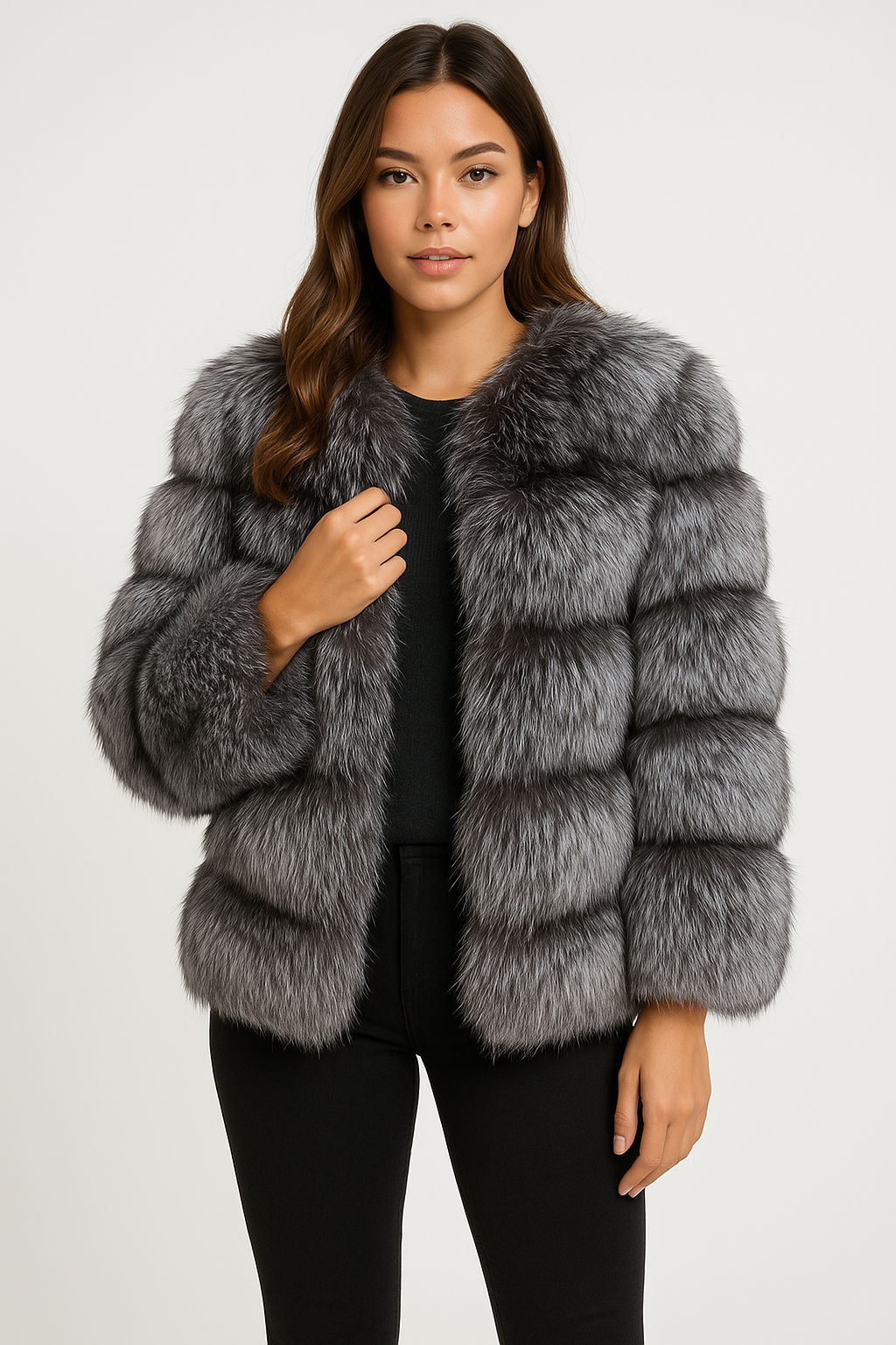 YEIMI | ABRIGO DE PELO OLIVIA EXCLUSIVE