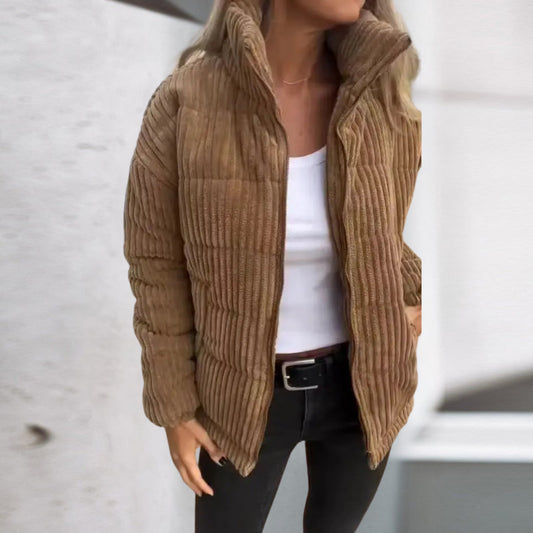 LYRISA | CHAQUETA ACANALADA OLIVIA EDITION