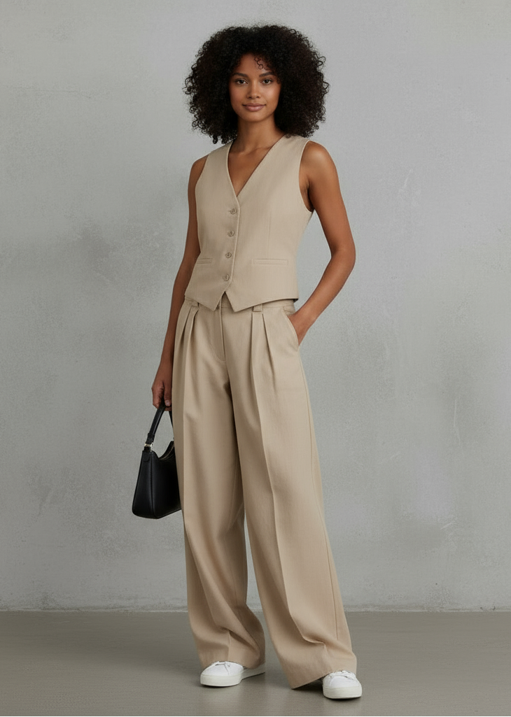 ANITA | CONJUNTO ELEGANTE DE LINO