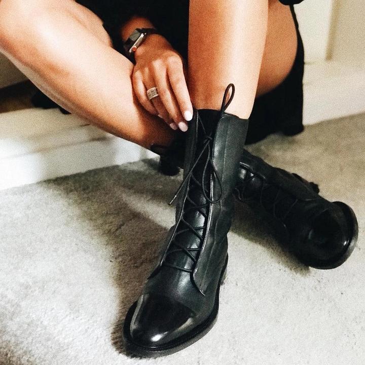VALERIE| BOTAS ESTILO MILITAR