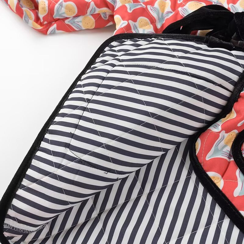 PARISIAN | CHAQUETA ACOLCHADA CON LAZOS