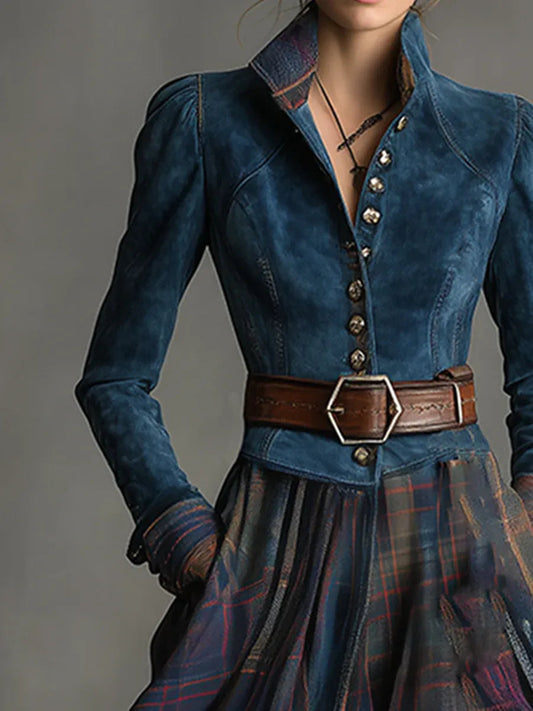 VALKIRIA | VESTIDO RETRO MAXI DRESS