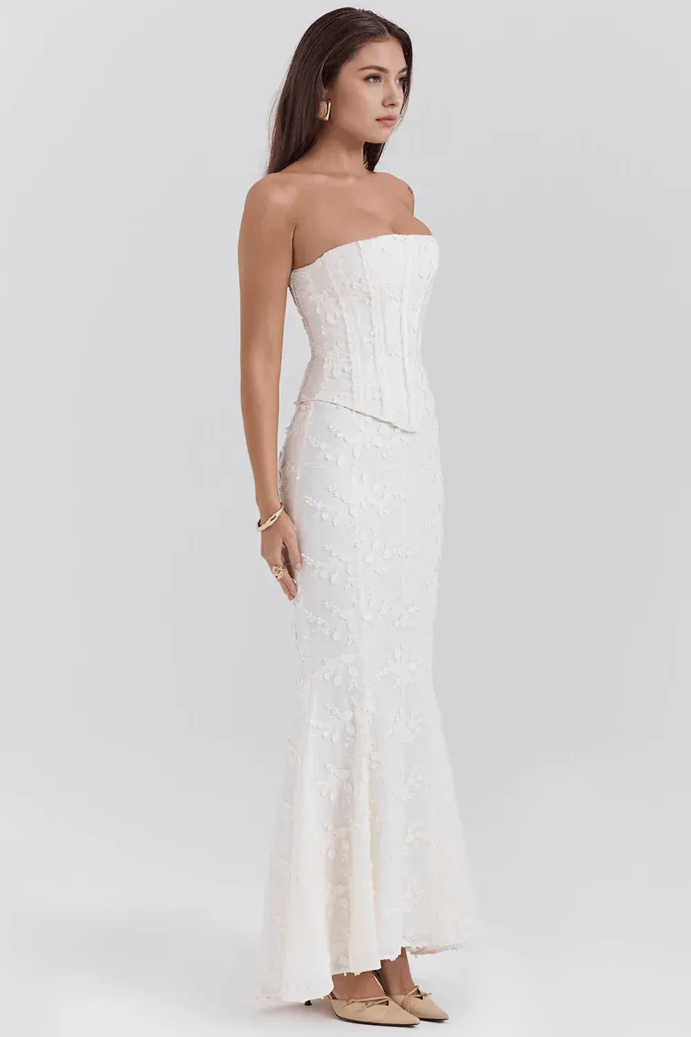 ETERNA | CONJUNTO DE DOS PIEZAS CON CORSÉ ELEGANTE