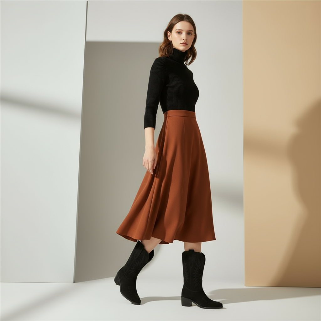 WASTERN CAMEL EDITION | BOTAS DE ANTE ESTILO COWBOY