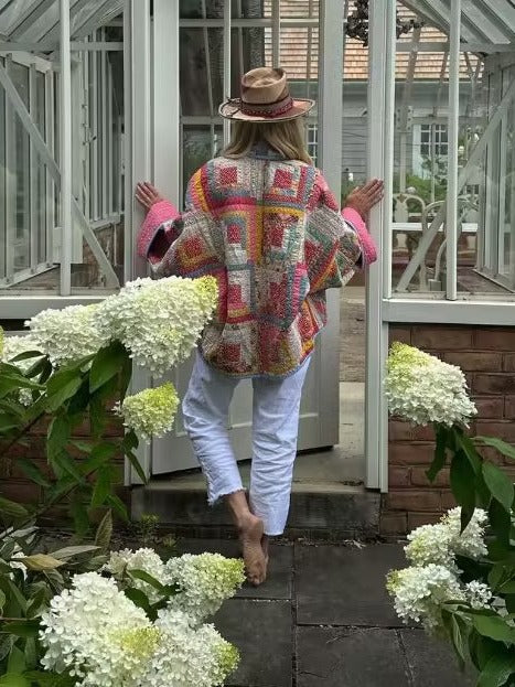 GLISH |  CHAQUETA ACOLCHADA VINTAGE ROSADA