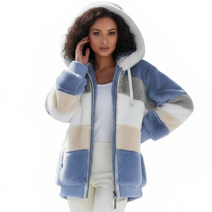 POLAR | CHAQUETA DE PELO EFECTO PELUCHE