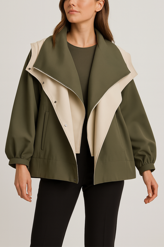 GUILIA | CHAQUETA CON CAPUCHA