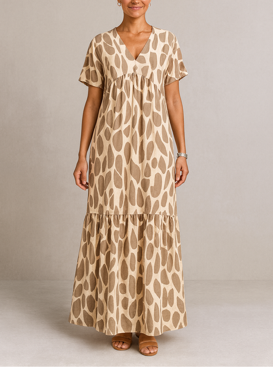 CATALINA | VESTIDO ESTAMPADO MULTICOLOR