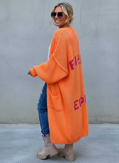 CARDIGAN LOVE AND PEACE