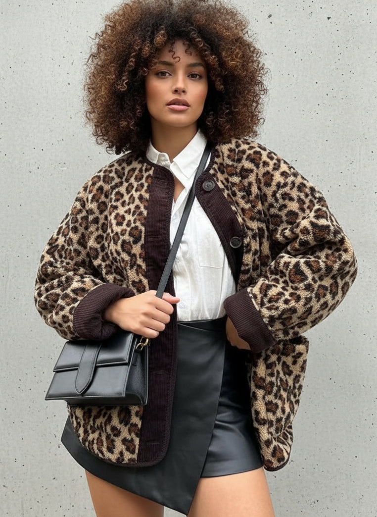 CHAQUETA LEOPARD CHIC EDITION