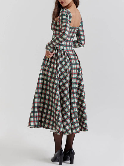 RED TARTAN VINTAGE OLIVIA