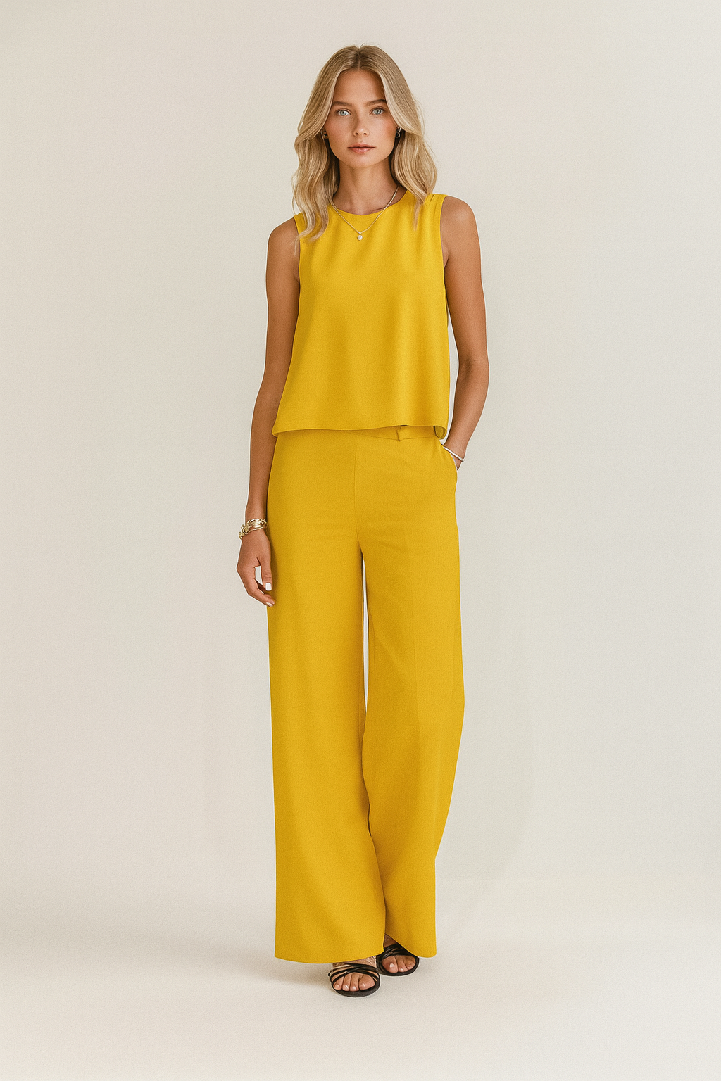 OLIANE | CONJUNTO DE LINO