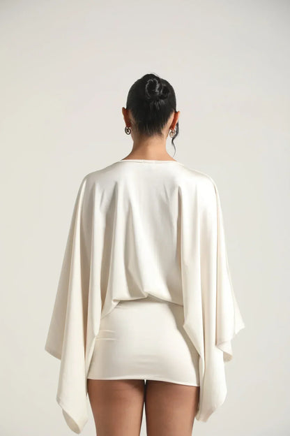 ALLES | VESTIDO OLIVIA CREATION MANGAS OVER