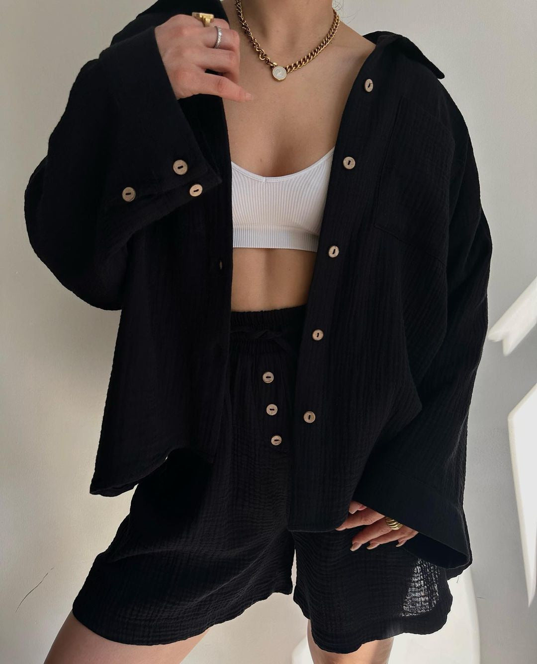 BRITGE | CONJUNTO DE LINO