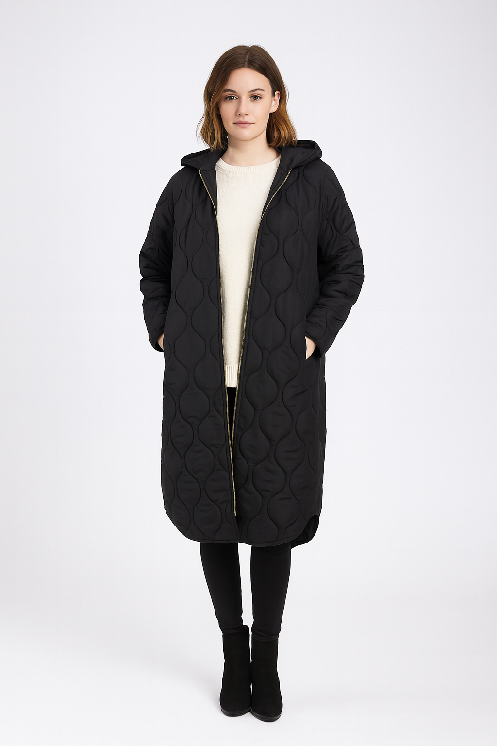 PISCILA | PARKA CON CAPUCHA