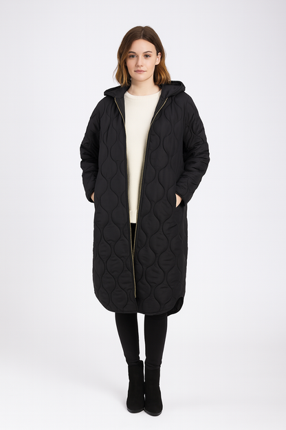 PISCILA | PARKA CON CAPUCHA