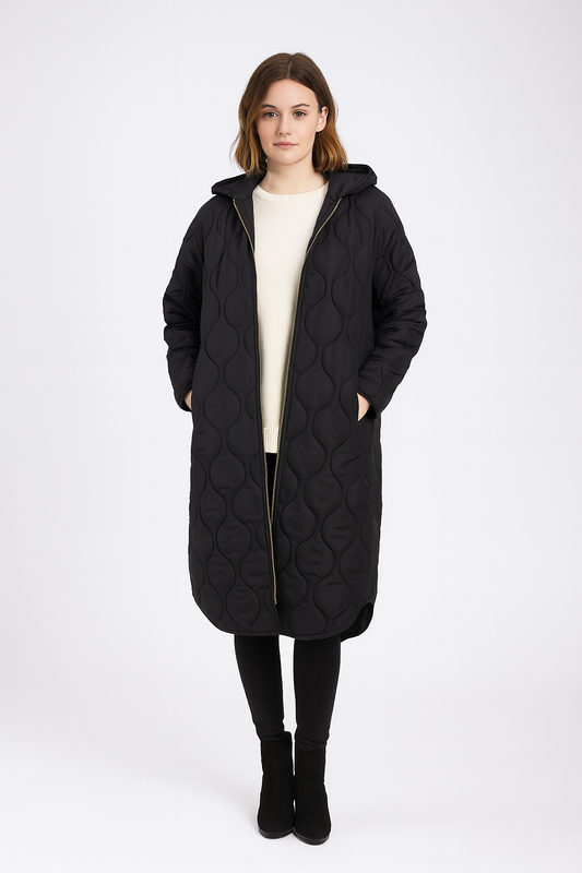 PISCILA | PARKA CON CAPUCHA