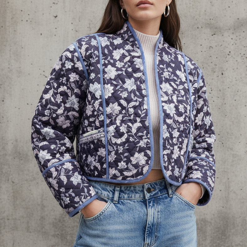 CHAQUETA BLUE GARDEN REVERSIBLE