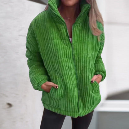 LYRISA | CHAQUETA ACANALADA OLIVIA EDITION