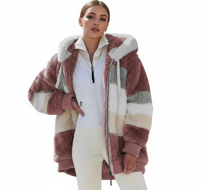 POLAR | CHAQUETA DE PELO EFECTO PELUCHE