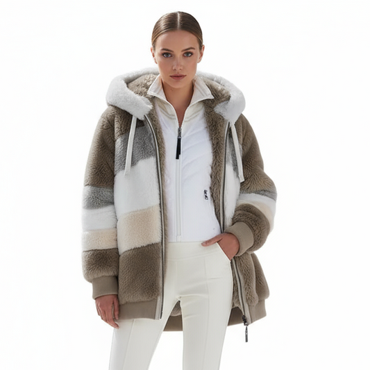 POLAR | CHAQUETA DE PELO EFECTO PELUCHE