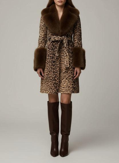 COUT | ABRIGO ANIMAL PRINT OLIVIA®