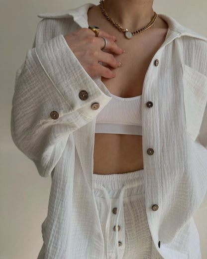 BRITGE | CONJUNTO DE LINO