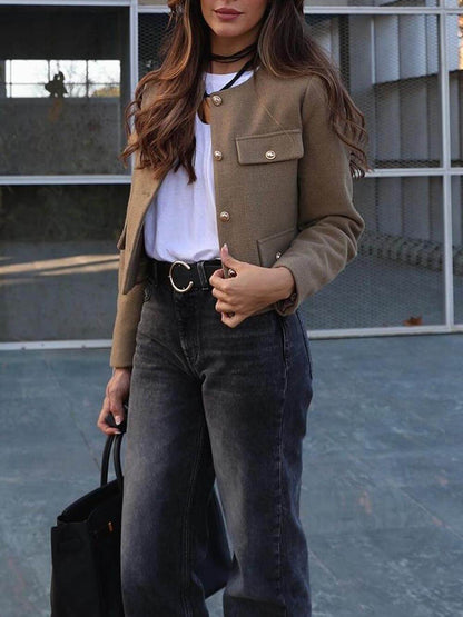 CHAQUETA MILÁN TAUPÉ