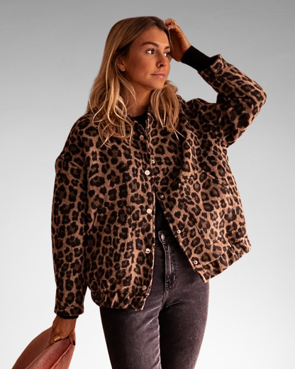 ALISIA | CHAQUETA DE LEOPARDO
