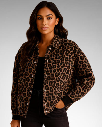 ALISIA | CHAQUETA DE LEOPARDO