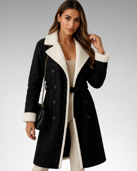 ANITA GARCIA | ABRIGO LARGO CON BORREGO