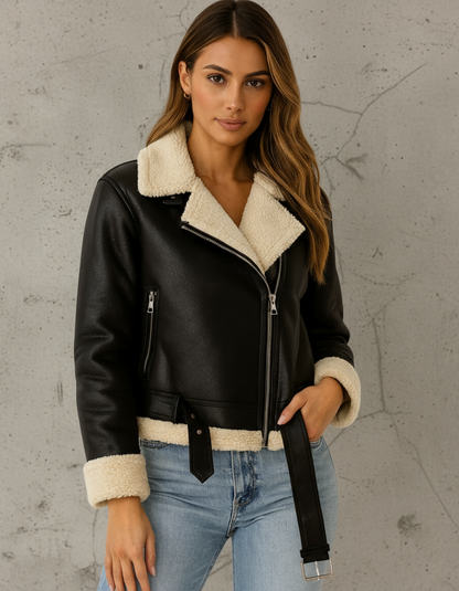 LOWER | CHAQUETA CON BORREGO INTERIOR