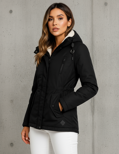 KALÉ | CHAQUETA IMPERMEABLE CON CAPUCHA