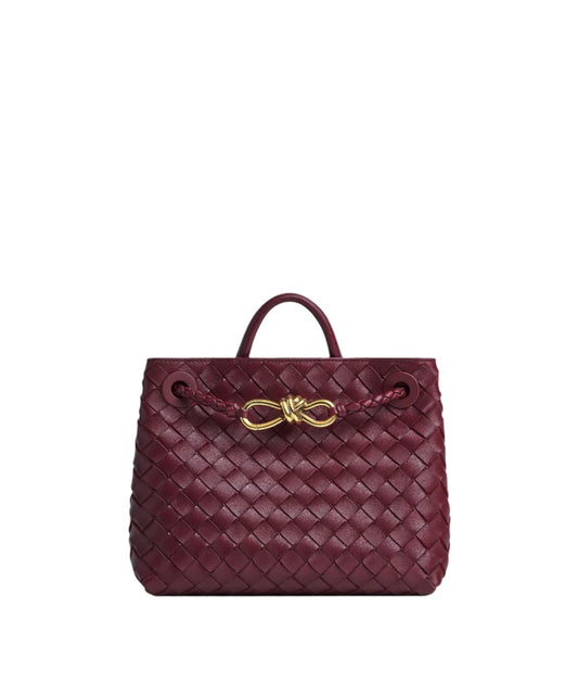 JEY | BOLSO DE PIEL CUERO TRENZADO