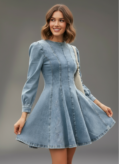 GIRL | VESTIDO CORTO VAQUERO