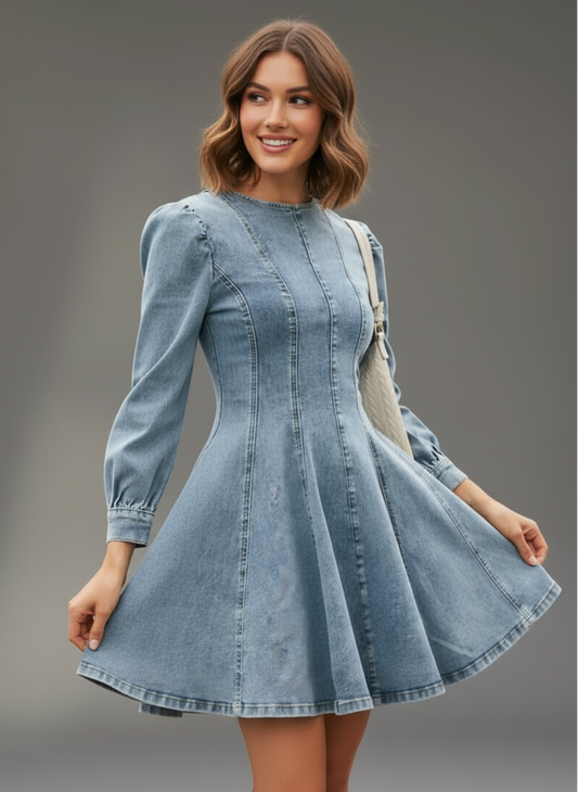 GIRL | VESTIDO CORTO VAQUERO