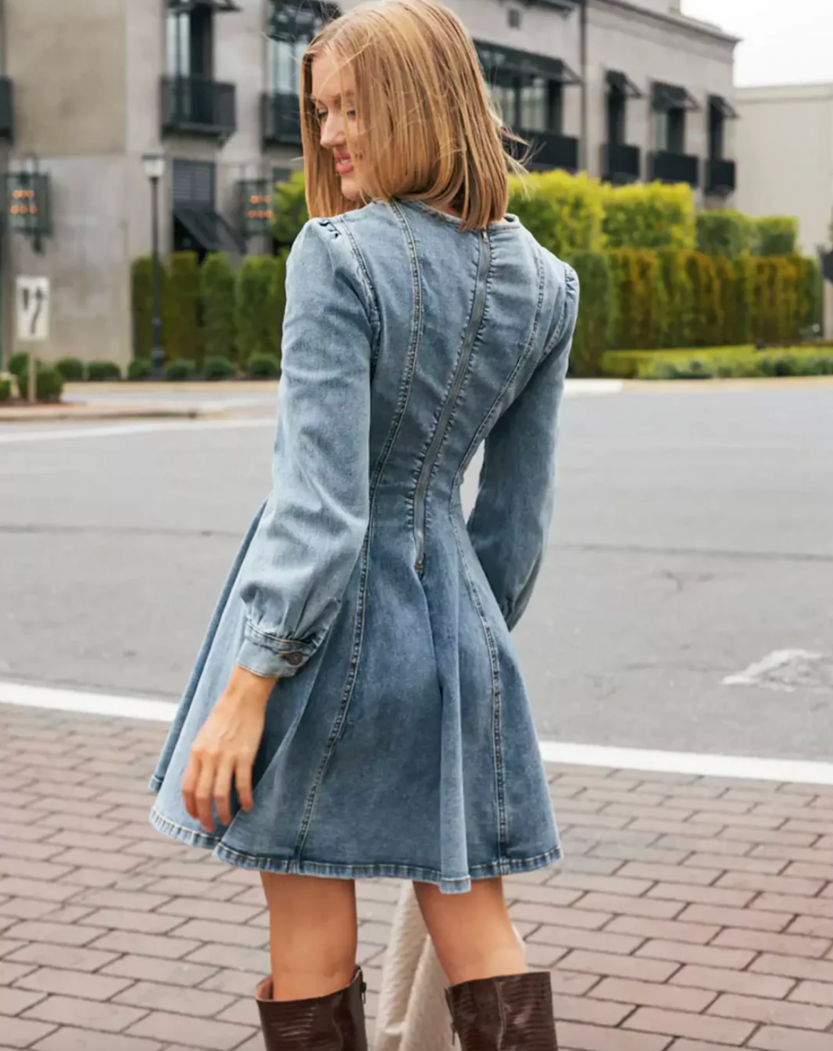 GIRL | VESTIDO CORTO VAQUERO