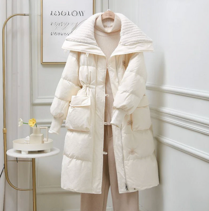 AMANDINE | ABRIGO LARGO ACOLCHADO