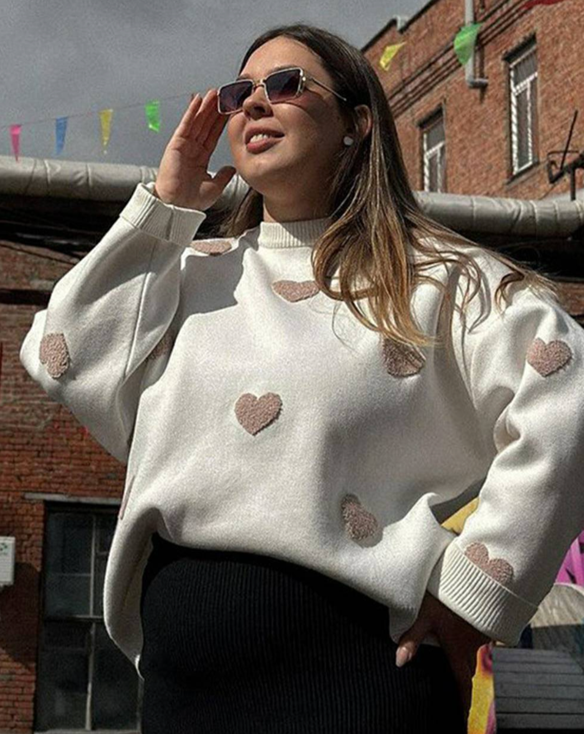 HEART | SUDADERA JERSEY CORAZÓN