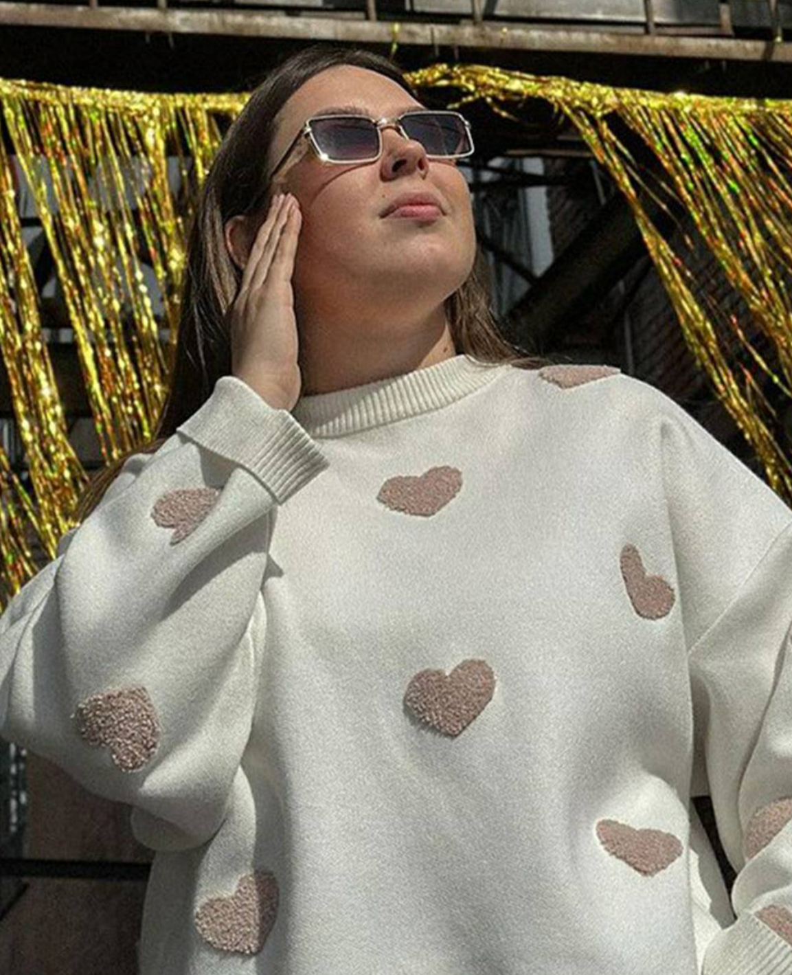 HEART | SUDADERA JERSEY CORAZÓN