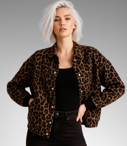 ALISIA | CHAQUETA DE LEOPARDO