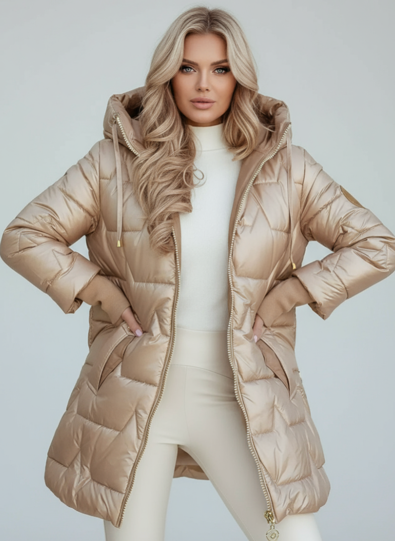 ZEPRINI | ABRIGO IMPERMEABLE SATINADO