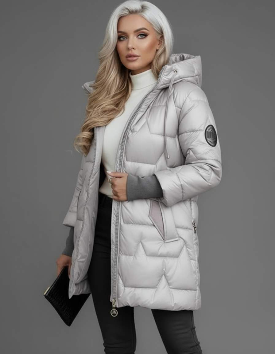 ZEPRINI | ABRIGO IMPERMEABLE SATINADO