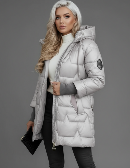 ZEPRINI | ABRIGO IMPERMEABLE SATINADO