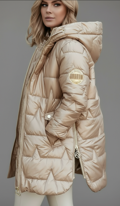 ZEPRINI | ABRIGO IMPERMEABLE SATINADO