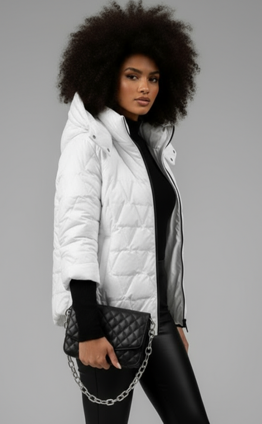 TOKIO | ABRIGO PLUMAS W&B