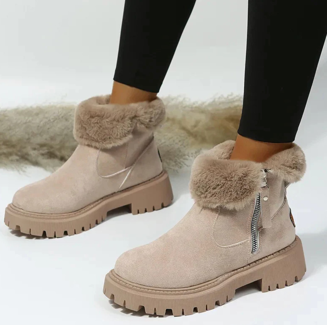 LUX | BOTAS DE INVIERNO CON PELO INTERIOR