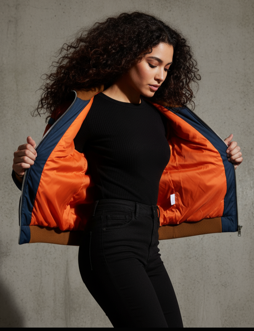 ALLEGRA | ABRIGO PLUMAS MULTICOLOR