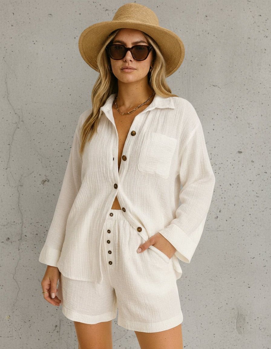 BRITGE | CONJUNTO DE LINO